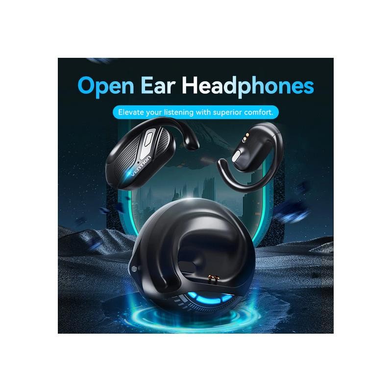 Auriculares Deportivos Vention Openbeat O12 Bluetooth 5.3 Wireless Orange - Imagen 2
