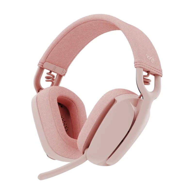 AURICULARES + MICROFONO LOGITECH ZONE VIBE 100 BLUETOOTH 5.2 ROSE