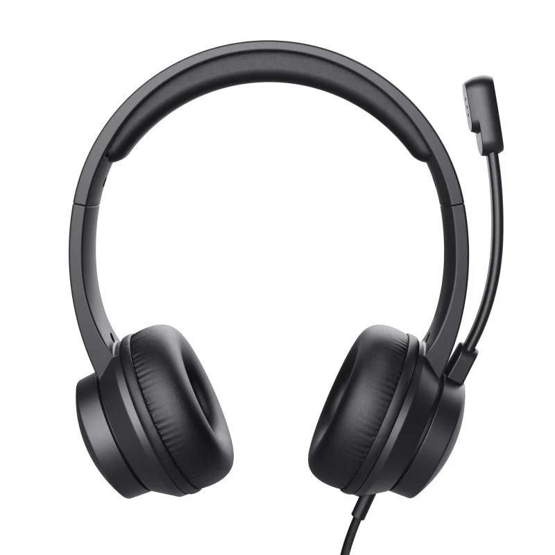 Auriculares + Microfono Trust Hs-201 Headset Usb Black - Imagen 5