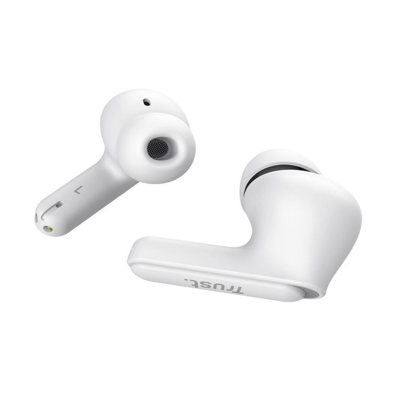 Auriculares Trust Yavi Earbuds Enc Bluetooth Wireless White - Imagen 2