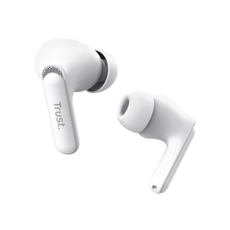 Auriculares Trust Yavi Earbuds Enc Bluetooth Wireless White - Imagen 6