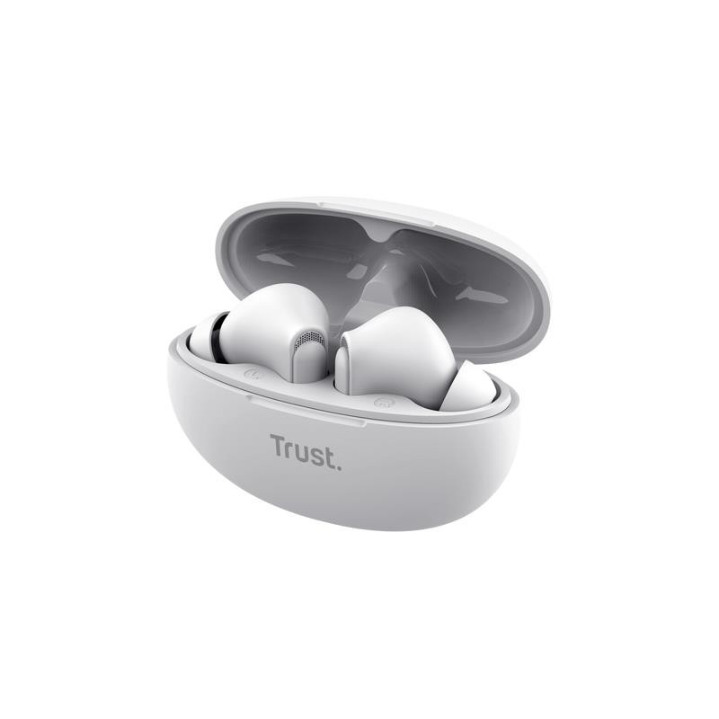 Auriculares Trust Yavi Earbuds Enc Bluetooth Wireless White - Imagen 8