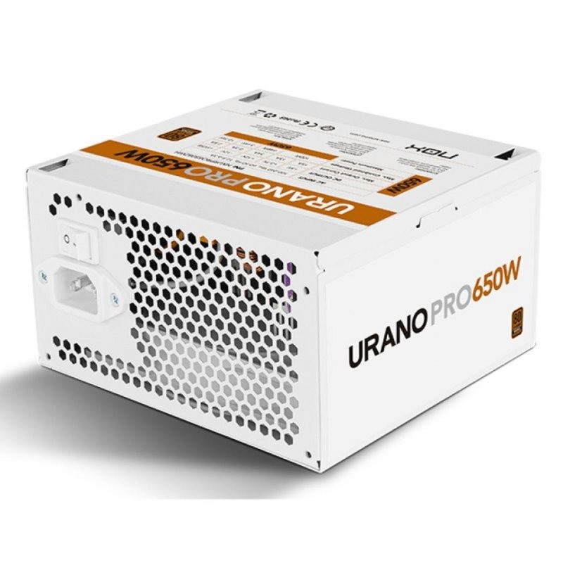Fuente De Alimentacion Nox Urano Pro 650w Bronze 80+ White - Imagen 2