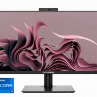 ORDENADOR ENTERPRISE AIO DOHA 24 I7 12700/16GB DDR5/SSD500GB/WIFI/WEBCAM/ERGO/3Y BLACK