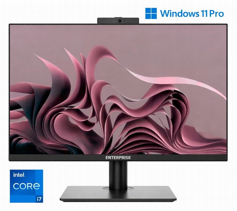 ORDENADOR ENTERPRISE AIO DOHA 27 I7 12700/16GB DDR5/SSD1TB/WIFI/WEBCAM/ERGO/3Y/W11PRO BLACK