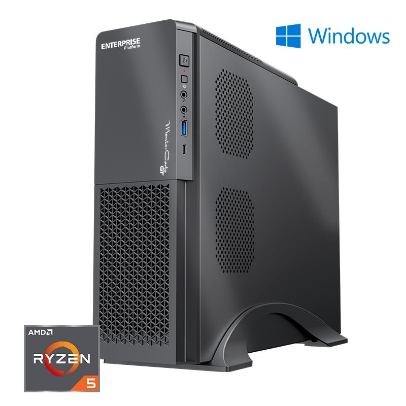 ORDENADOR ENTERPRISE MONTECARLO GT RYZEN 5 5655G/8GB/SSD500/VGA+HDMI/5Y/W11PRO
