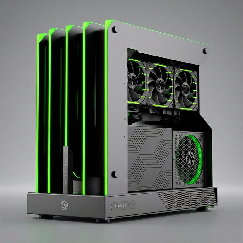 Ordenador Gaming Blade Rgb I7 14700k/32gb/ssd1tb Nvme/wifi/r.liq/750w/w11pro - Imagen 4