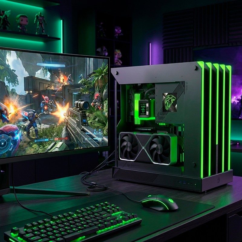 Ordenador Gaming Blade Rgb I7 14700k/32gb/ssd1tb Nvme/wifi/r.liq/750w/w11pro - Imagen 6