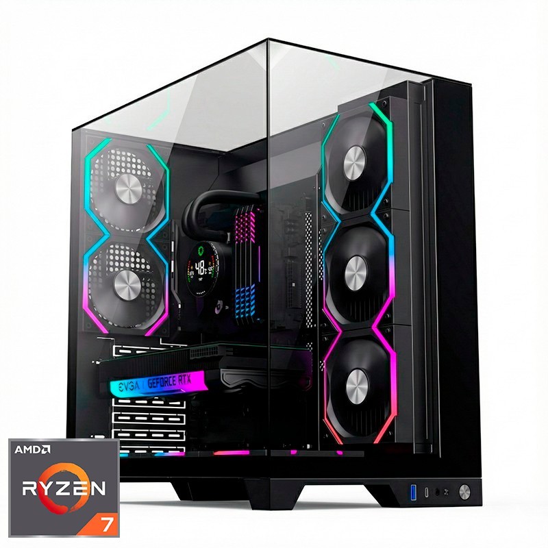 ORDENADOR GAMING INFINITY PRO RGB R7 9800X3D/16GB DDR5/SSD1TB NVME/WIFI/R.LIQ/750W