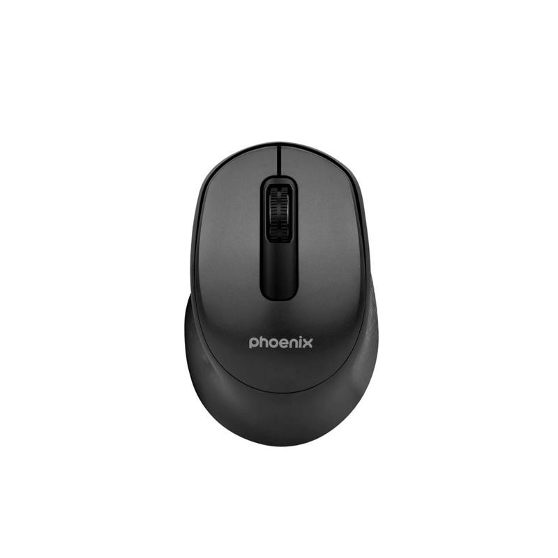 Teclado + Raton Phoenix Wireless 1600dpi Black - Imagen 3