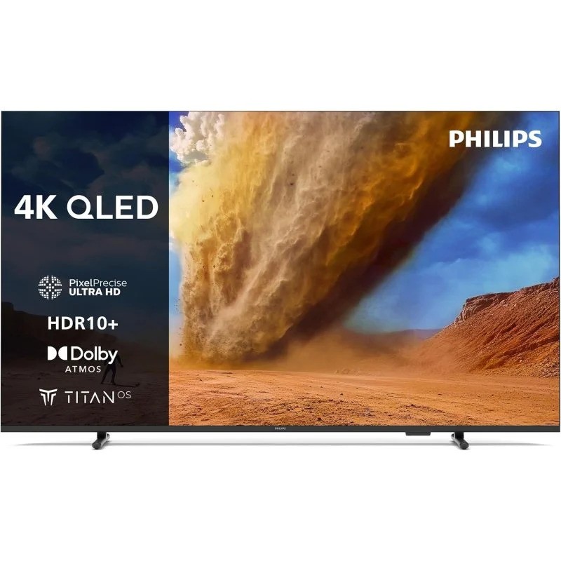 TELEVISOR PHILIPS 55 QLED 4K UHD USB SMART TV ANDROID WIFI