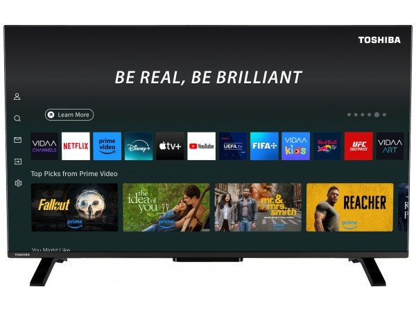 TELEVISOR TOSHIBA 40 LED FHD USB SMART TV ANDROID WIFI HOTEL VIDAA BLUETOOTH OUTLED GRADO A