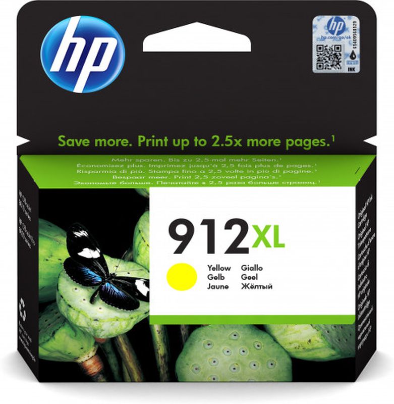 HP CARTUCHO 3YL83AE AMARILLO Nº 912XL