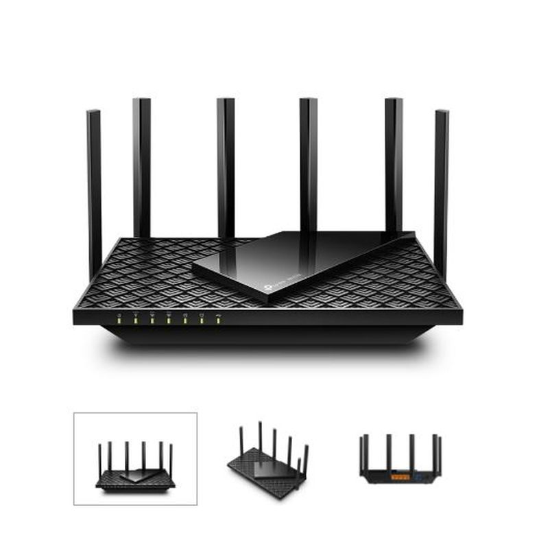 TP-LINK ROUTER ARCHER AX75 AC5400 GIGABIT WIFI 6E AI DE TRIPLE BANDA