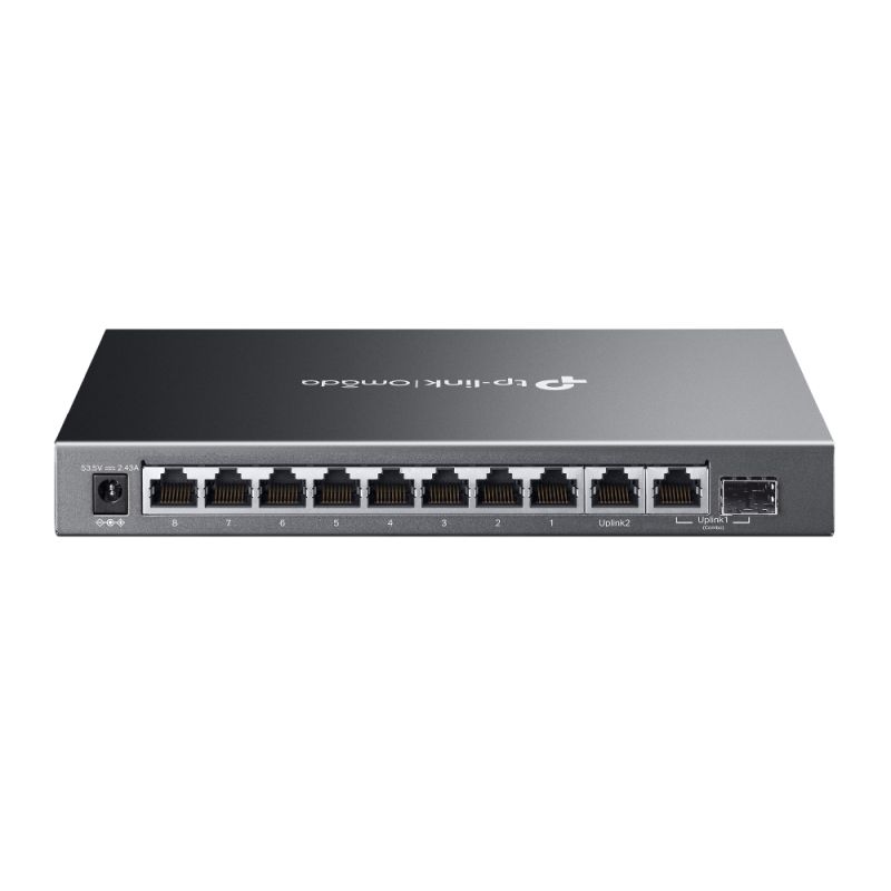 TP-LINK SWITCH OMADA ES210GMP 10 PUERTOS / 8 POE+