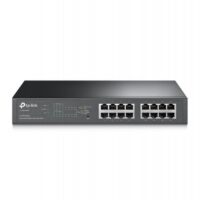 TP-LINK SWITCH TL-SG1016PE EASY SMART DE 16 PUERTOS GIGABIT CON 8 PUERTOS POE+