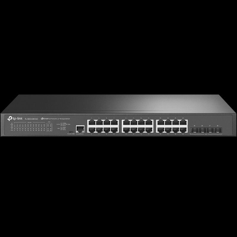 TP-LINK SWITCH SG3428X-M2 24 PUERTOS GESTIONABLE