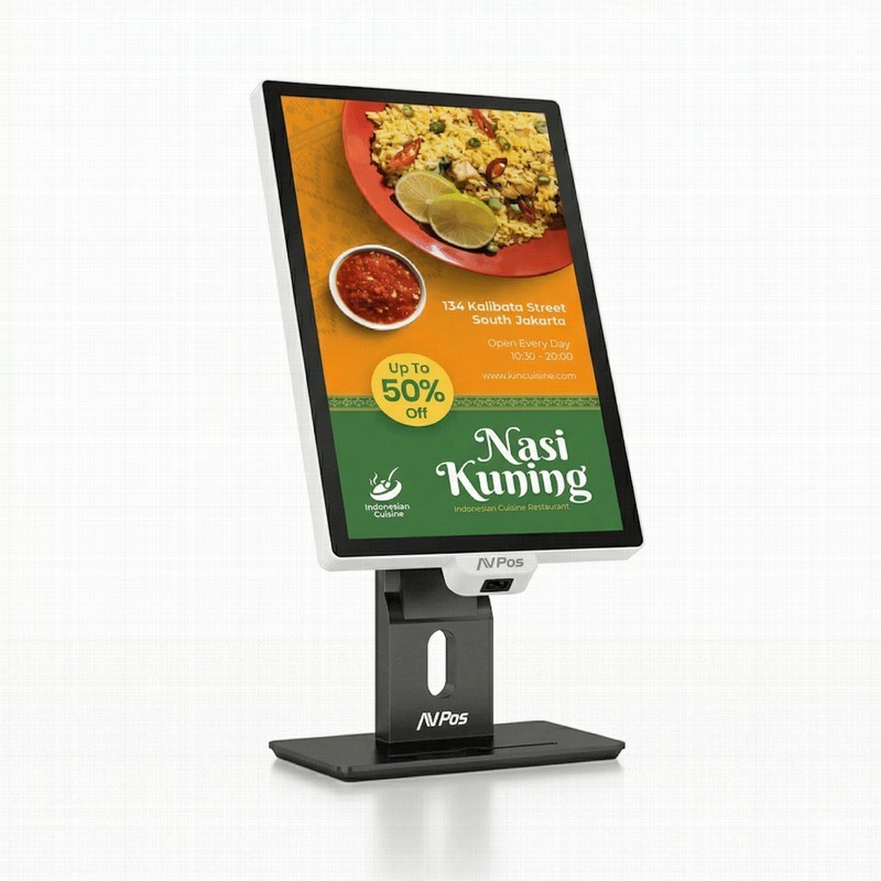 Kiosko Autoservicio Avpos Display Compact 22 I3 10th/8gb/256gb/wifi/2d/w11pro - Imagen 4