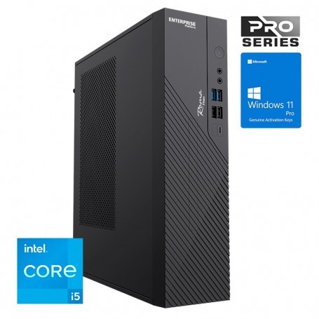 ORDENADOR ENTERPRISE ROMA THIN PRO I5 14400F/16GB DDR5/SSD1TB/GT710/WIFI+BT/5Y/W11PRO