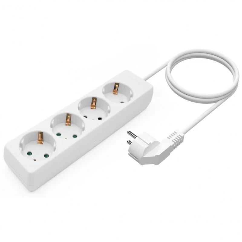 REGLETA AISENS 4 SCHUKOS PROTECCION 1