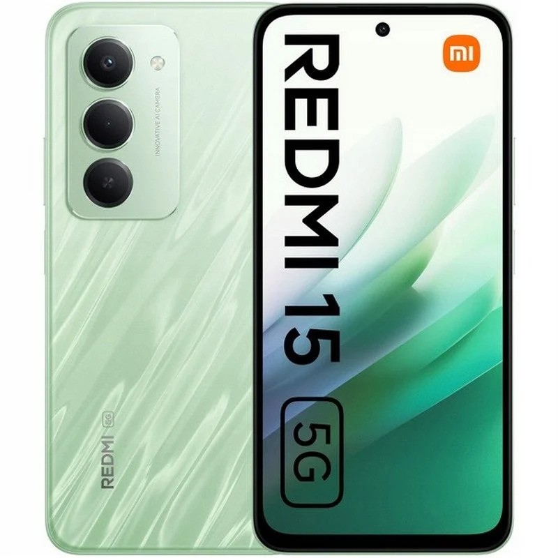 SMARTPHONE XIAOMI REDMI 15 6.9 4GB/128GB/50MP/NFC/5G GREEN
