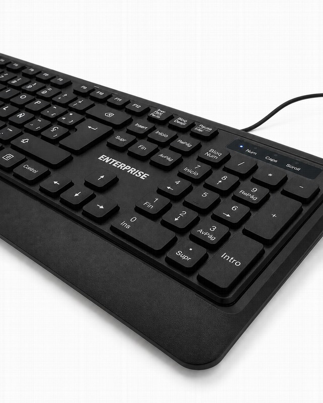 Teclado + Raton Enterprise Pro Km102 Isle Usb Black - Imagen 4