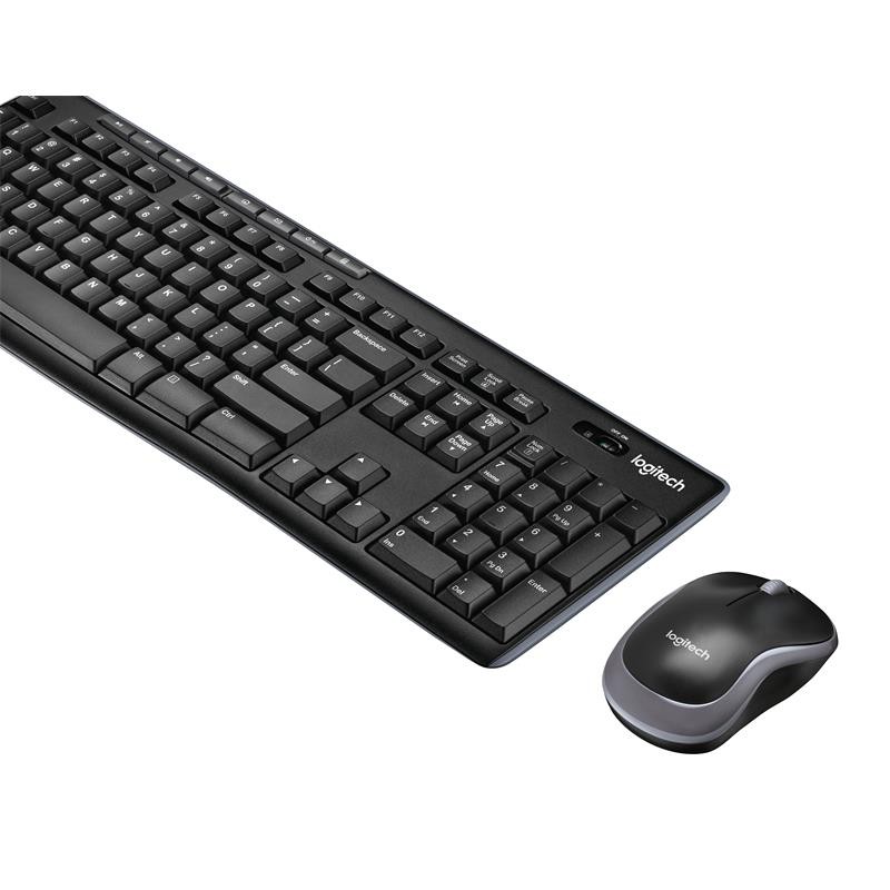 Teclado + Raton Logitech Mk270 Wireless Black - Imagen 2
