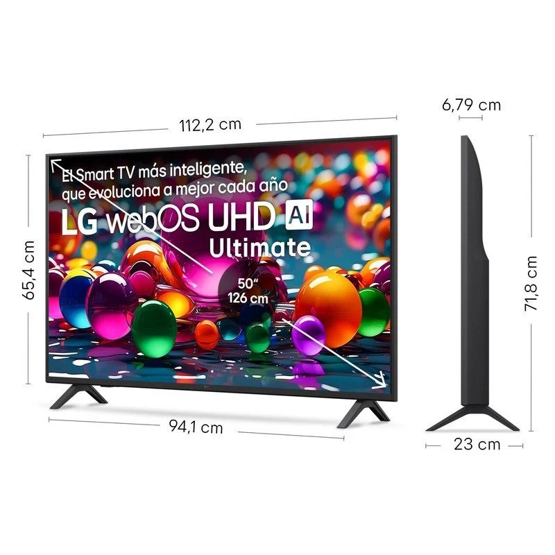 Televisor Lg 50 4k Uhd Usb Smart Tv Webos Wifi - Imagen 2