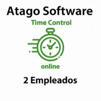 TIME CONTROL DE PRESENCIA ATAGO EN LA NUBE 2 EMPLEADOS ( ANUAL )
